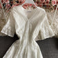 Cute A line lace dress fashion dress  838