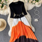 Stylish A line long dress  836