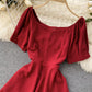Cute A line short dress  780