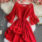 Cute A line short dress fashion dress  844