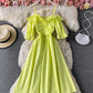 Cute A line short dress  849