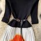 Stylish A line long dress  836