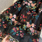 Cute A line dress with embroidery  829