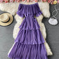 Cute A line dress fashion dress  845