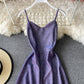 Shiny A line dress fashion dress  825