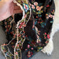 Cute A line dress with embroidery  829
