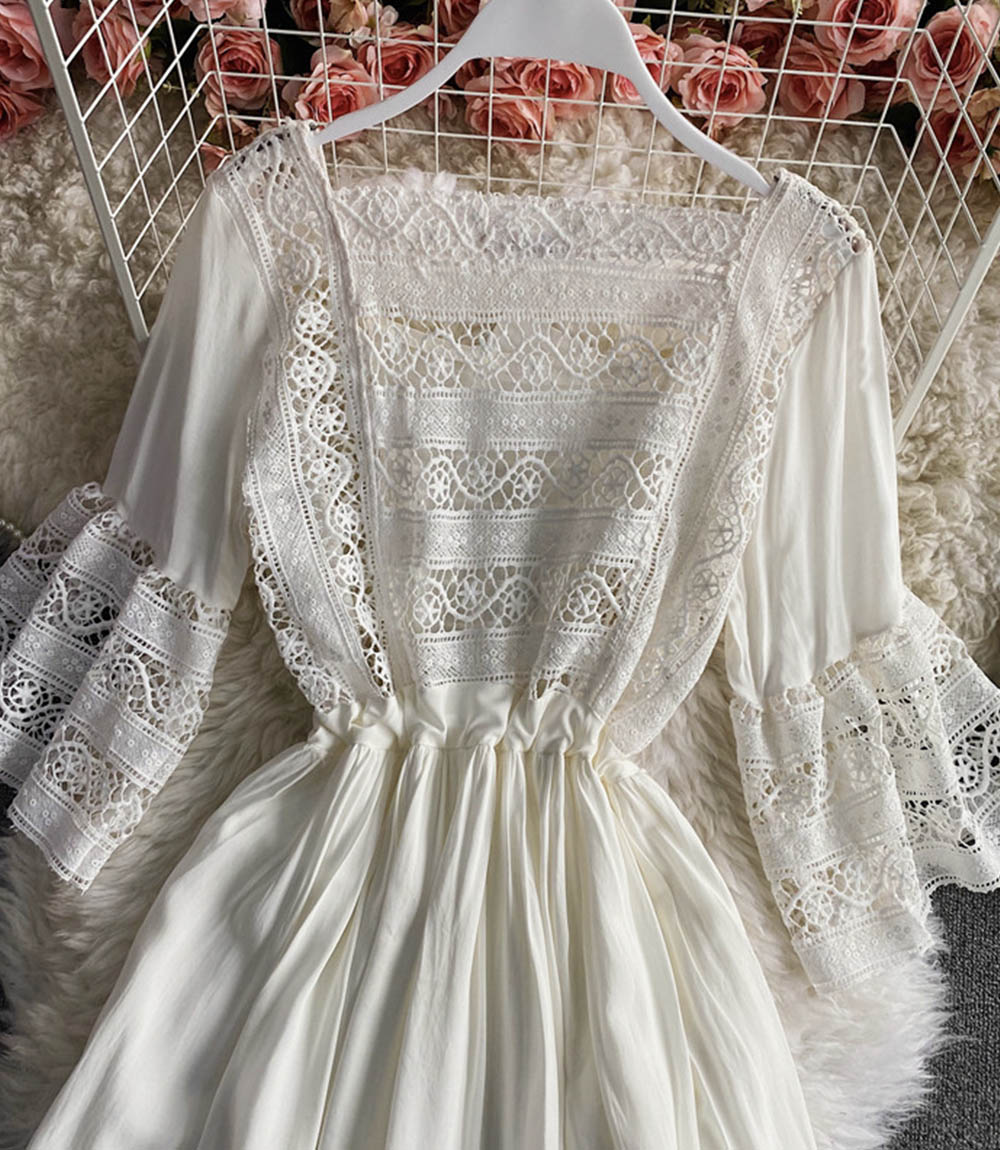 Cute A line short dress fashion dress  844