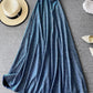 Shiny A line dress fashion dress  825