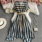 Stylish A line irregular dress  788