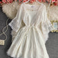 Cute A line short dress fashion dress  844