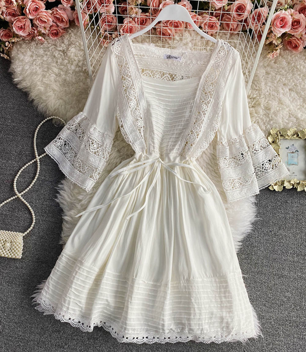 Cute A line short dress fashion dress  844
