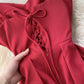Stylish v neck lace up dress A line party dress  767