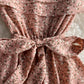 Süßes A-Linie Blumenkleid Modekleid 789