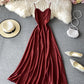 Shiny A line dress fashion dress  825