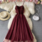 Cute tulle short dress A line summer dress  760