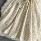 Süßes A-Linie Blumenkleid Modekleid 789