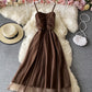 Cute tulle short dress A line summer dress  760