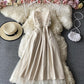 Cute tulle short dress A line summer dress  760