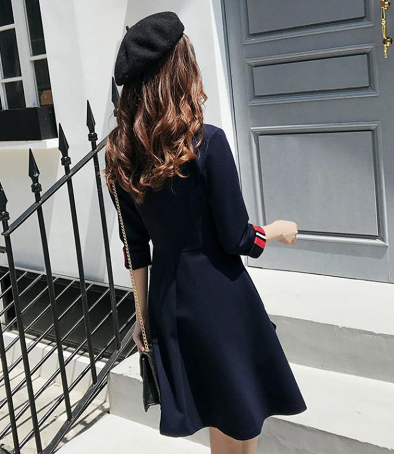 Sweet A line dress fashion dress  746