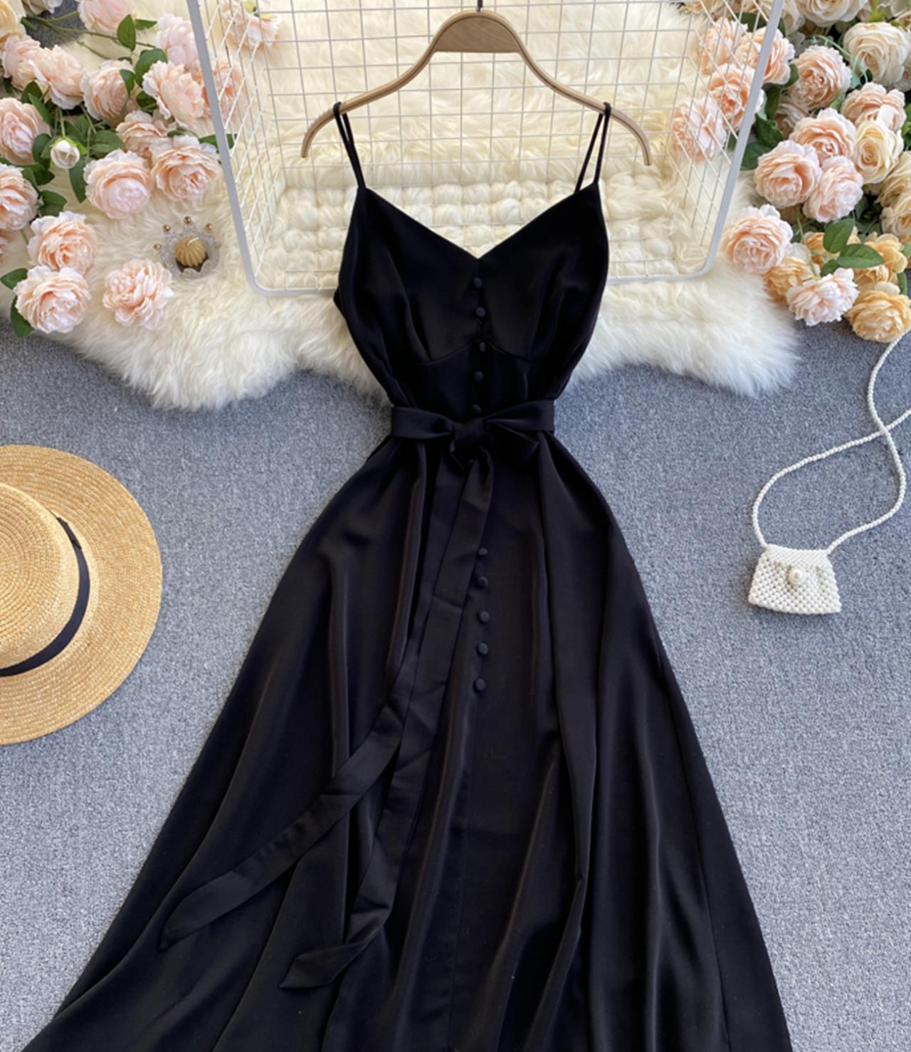 Cute A line chiffon dress fashion dress  740