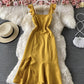 Cute A line short dress fashion dress  751