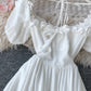 Cute A line summer dress women's dress  1223