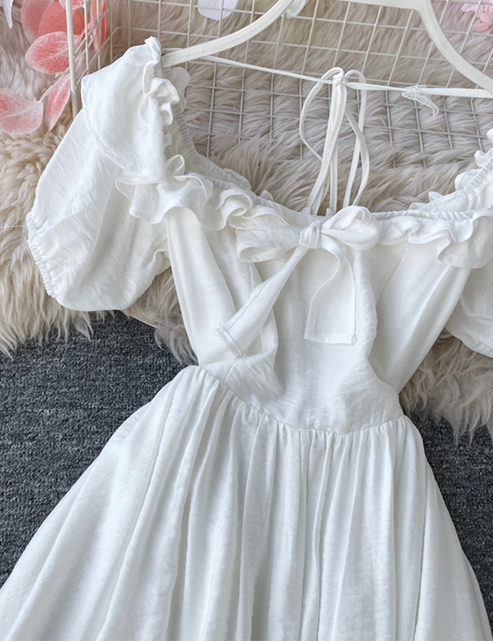 Cute A line summer dress women's dress  1223