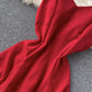 Stylish v neck chiffon dress A line dress  773