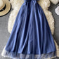 Cute tulle short dress A line summer dress  760