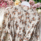 Cute A line printed long sleeve dress  985