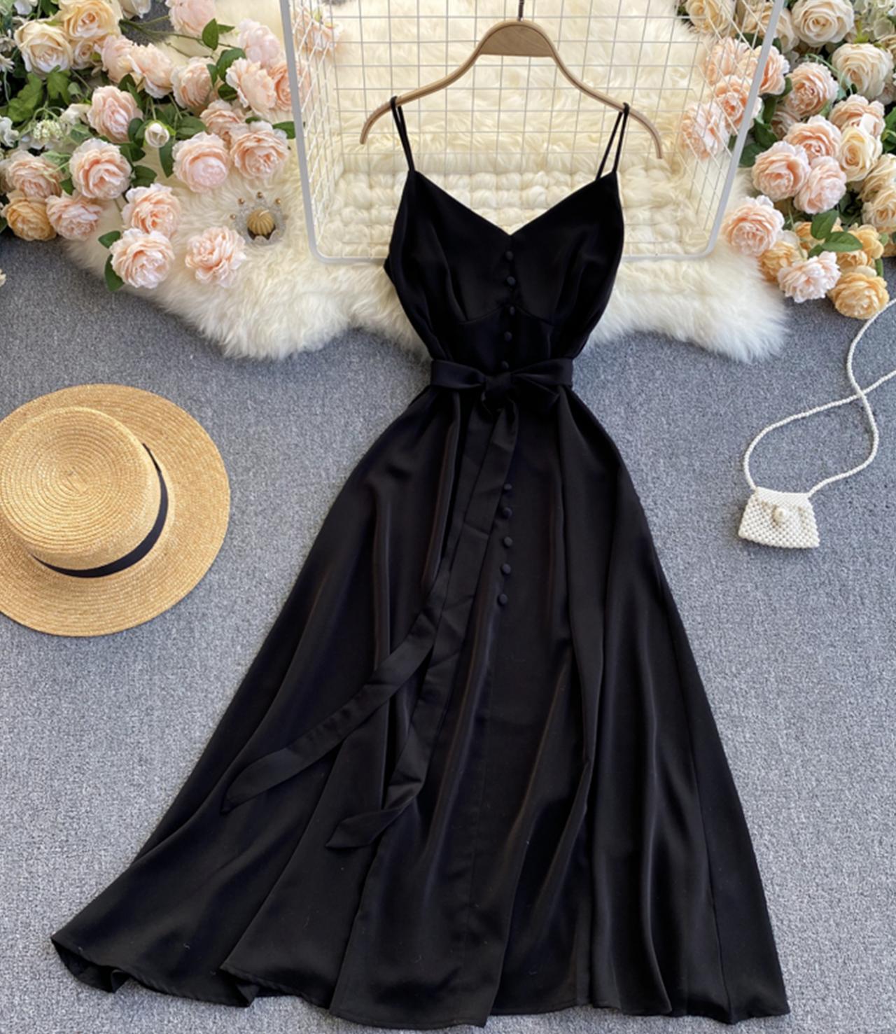 Cute A line chiffon dress fashion dress  740