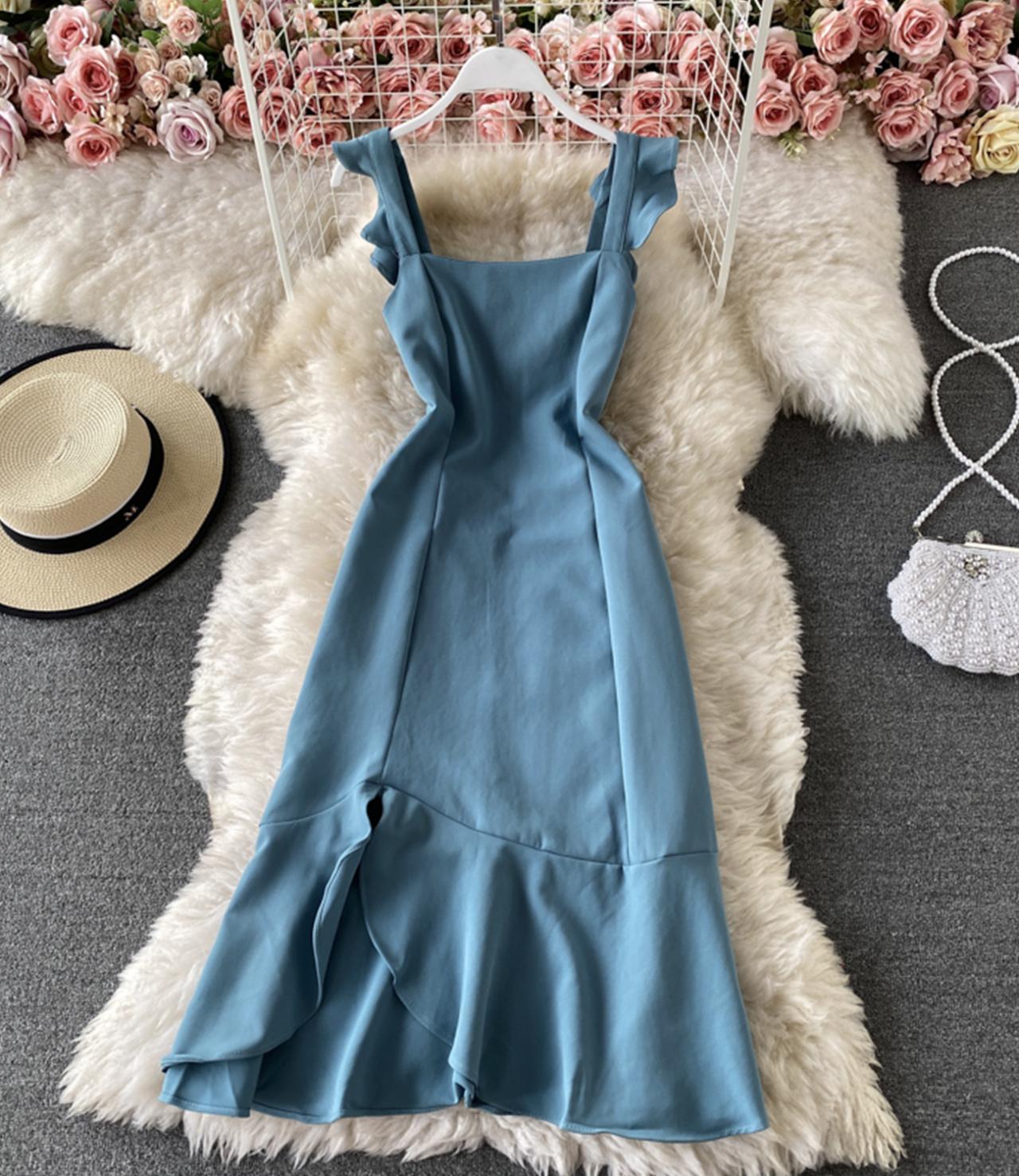 Cute A line short dress fashion dress  751