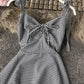 Minikleid süßes trägerloses Kleid Sommerkleid 1128