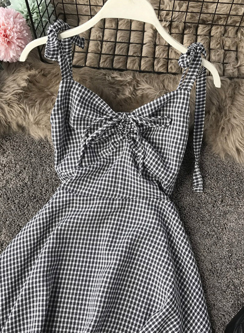 Minikleid süßes trägerloses Kleid Sommerkleid 1128