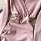 Stylish v neck long sleeve dress short dress  848
