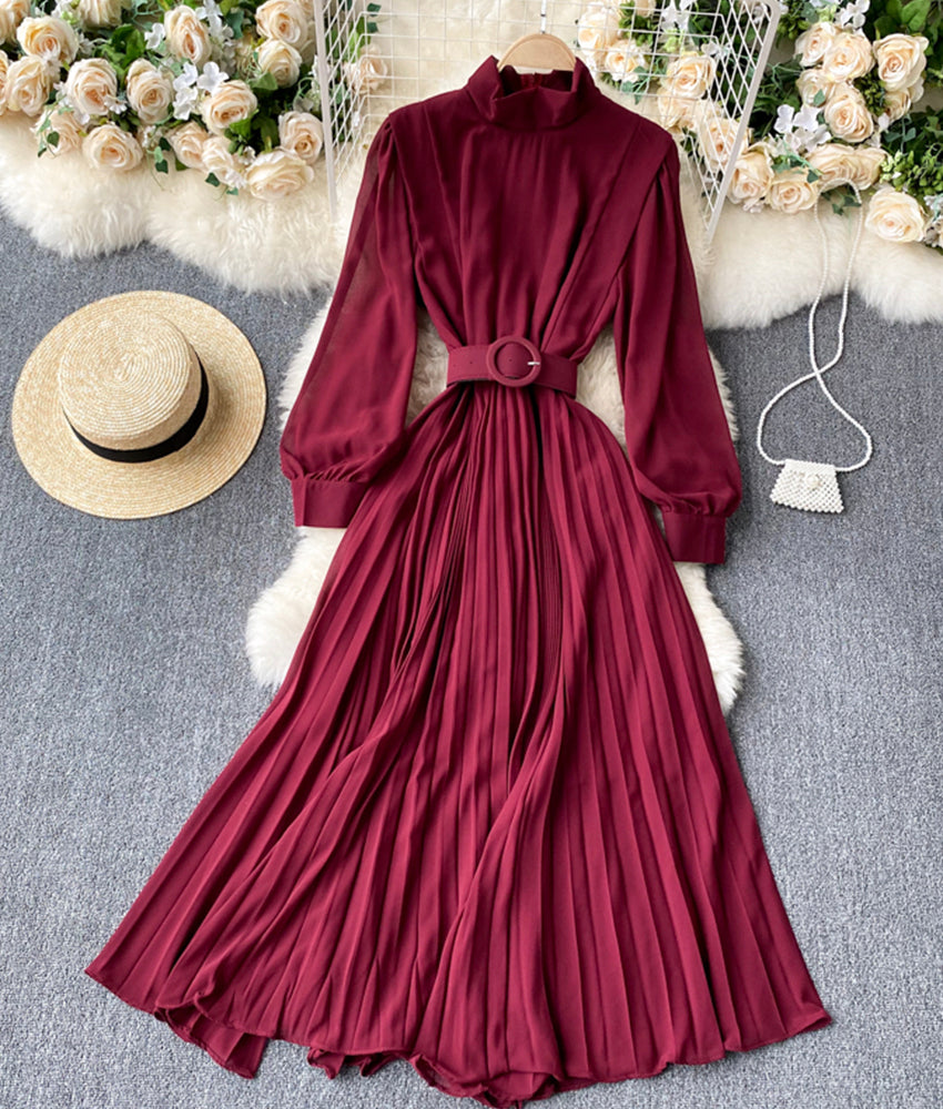 Elegant A line chiffon dress fashion dress  907