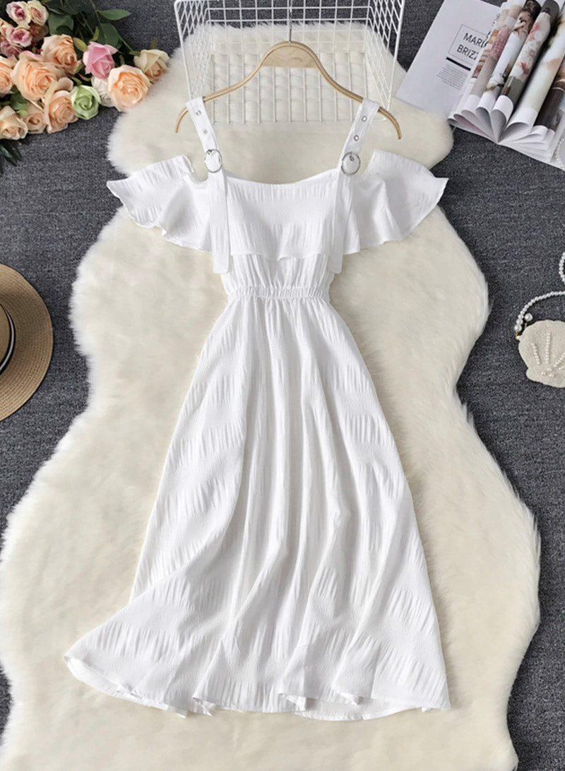 Cute A line short dress summer dress  1107