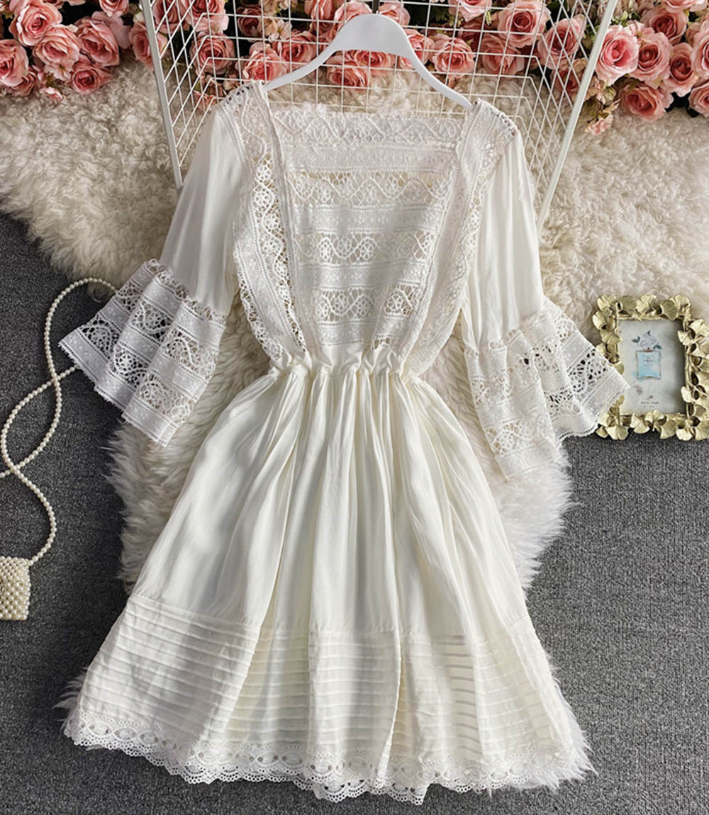 Cute A line short dress fashion dress  844