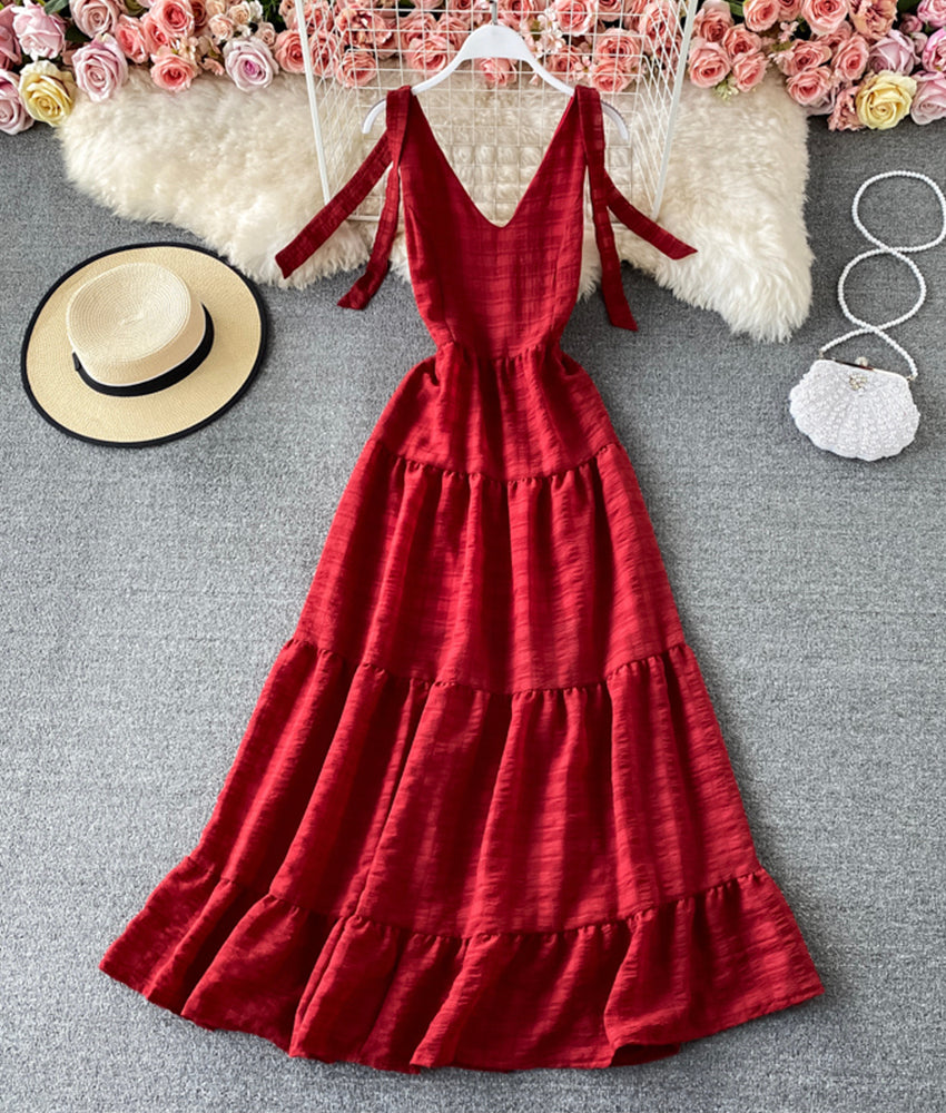 Süßes kurzes Kleid in A-Linie Modekleid 879