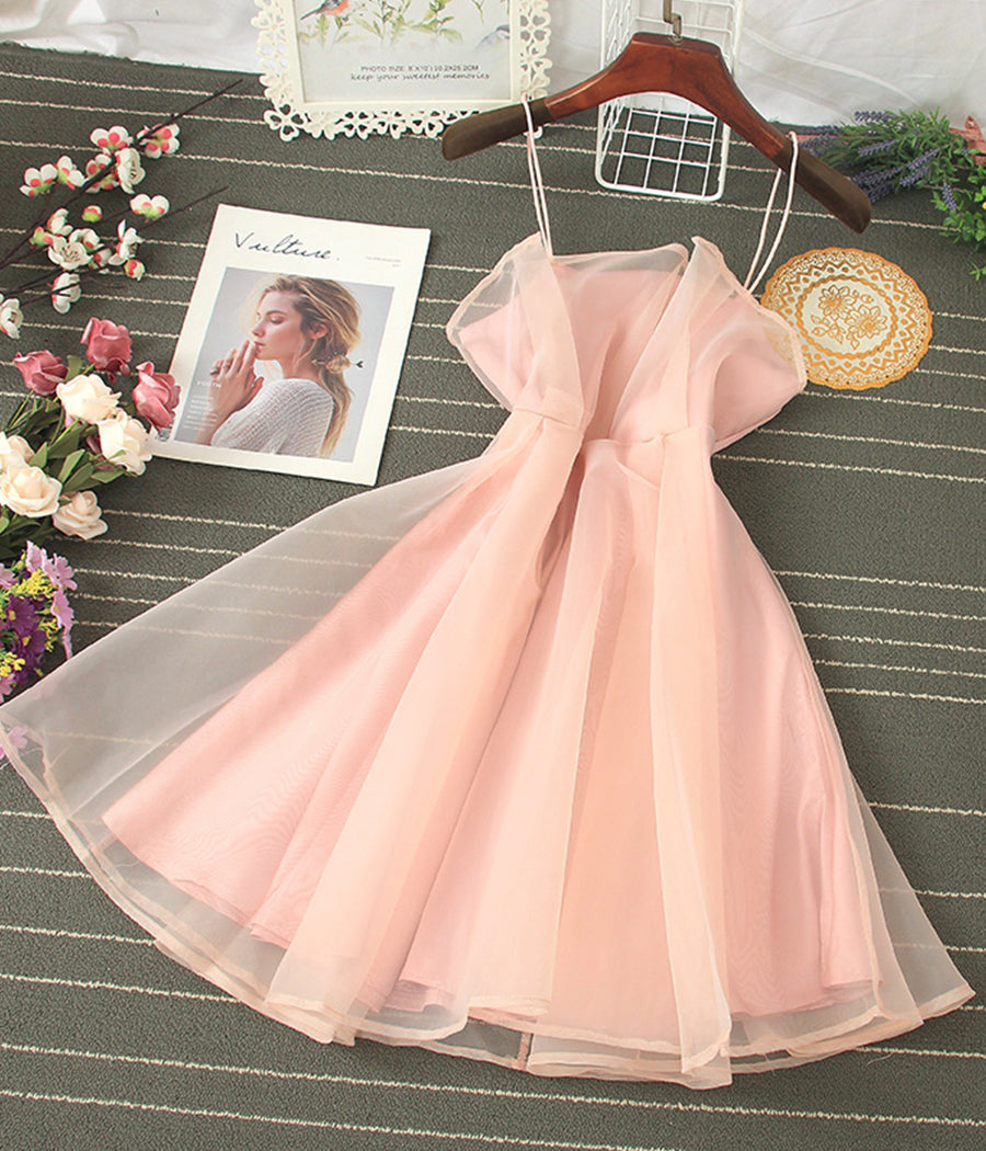 Cute tulle short dress mini dress  1197