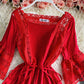 Cute A line short dress fashion dress  844