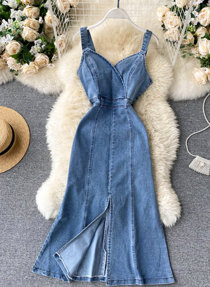 Robe en jean 1027