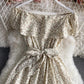 Süßes A-Linie Blumenkleid Modekleid 789