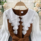 Cute A line long sleeve dress fashion dress  927