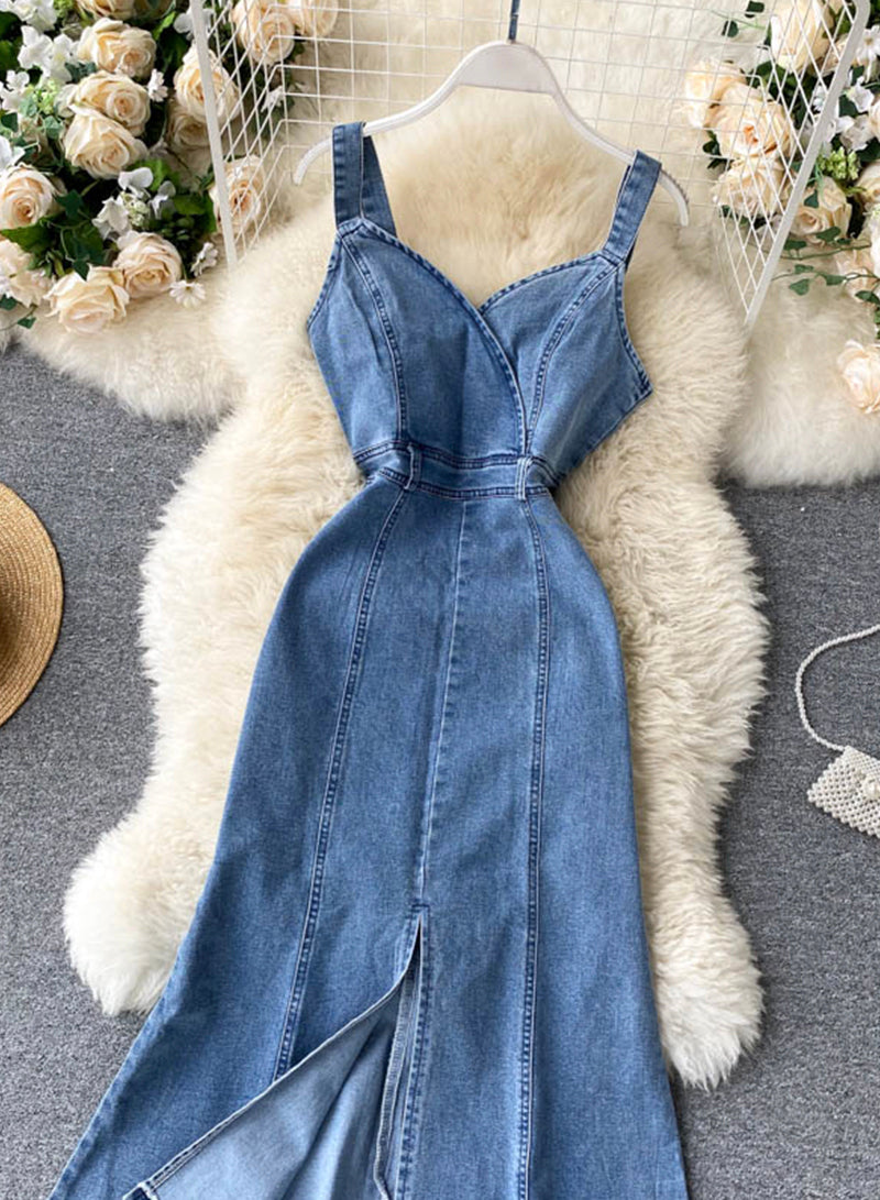 Robe en jean 1027
