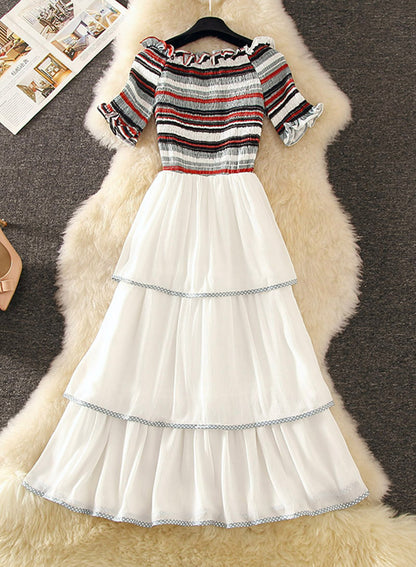Süßes Chiffonkleid Sommerkleid 1109 