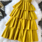 Midi-Maxi-Sommerkleid mit V-Ausschnitt und Spaghettiträgern 1231