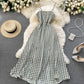 Stylish A line off shoulder dress  777
