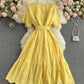 Cute A line short dress fashion dress  719