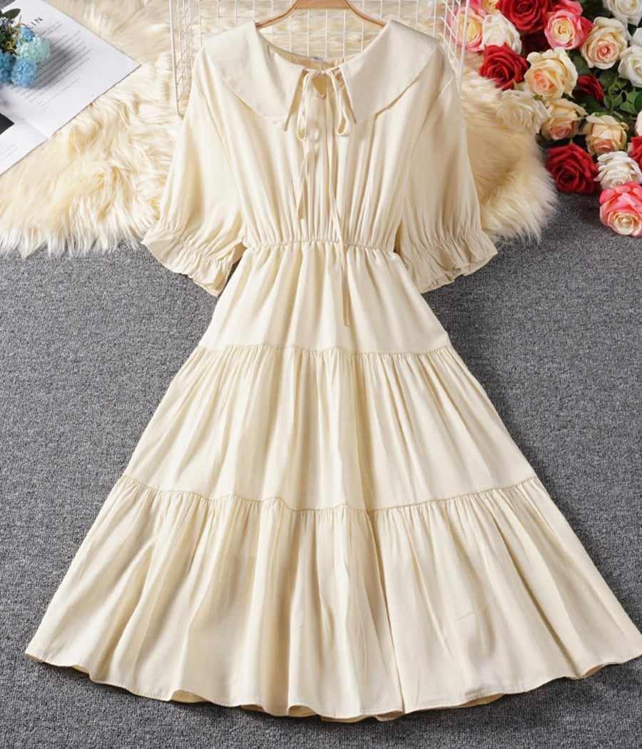 Lovely A line dress summer dress  1247